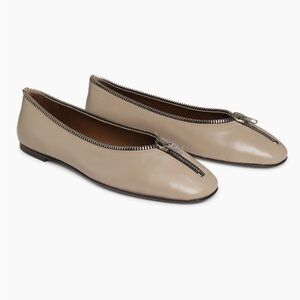 EUC Giuseppe Zanotti Amanda ballet flats Italian leather / size 6 (36)